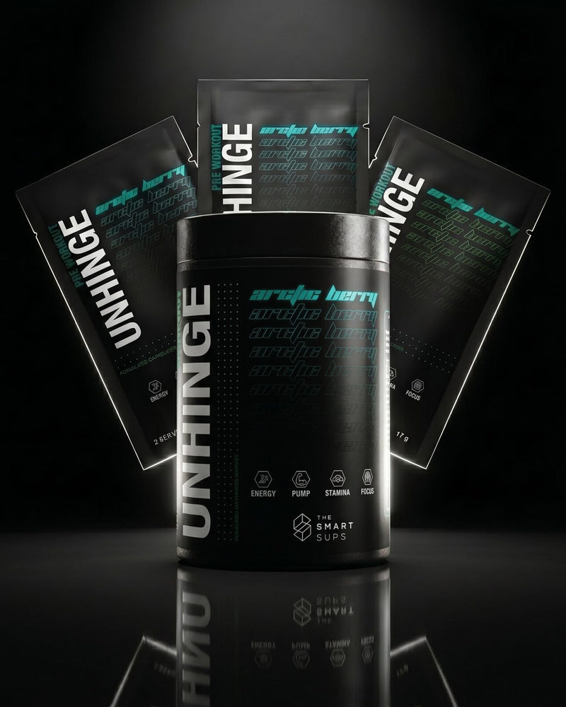 Unhinge Pre-Workout Formula | Power, Pump & Focus | The Smart Sups